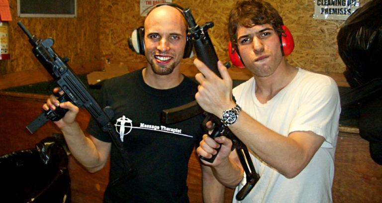 Diveroli And Packouz With Guns Featured