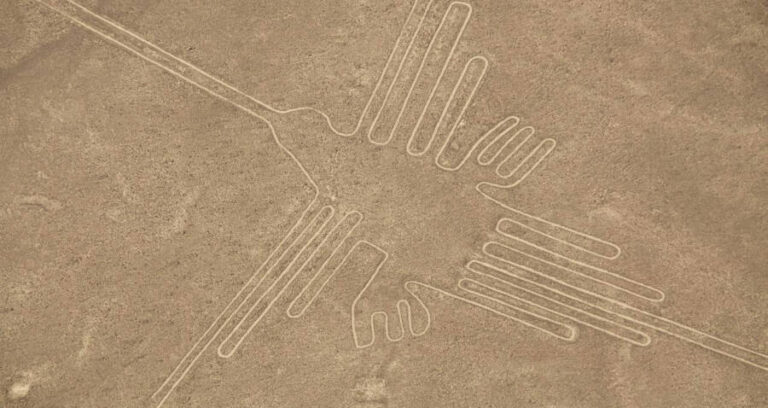 Nazca Lines Aerial Photo