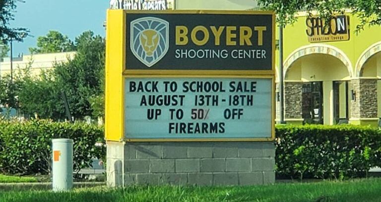 Back To School Gun Promo