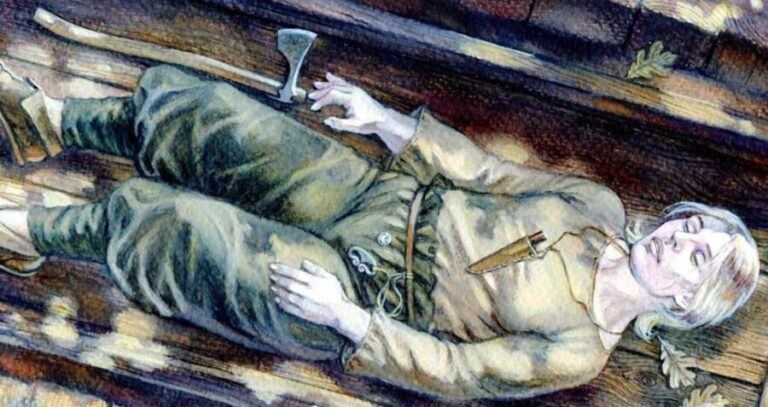 Woman Warrior Drawing