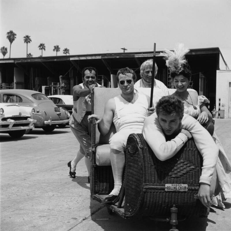 Actors On Set