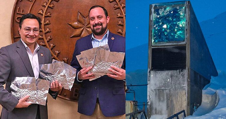 Cherokee Nation Depositing Seeds In Global Seed Vault