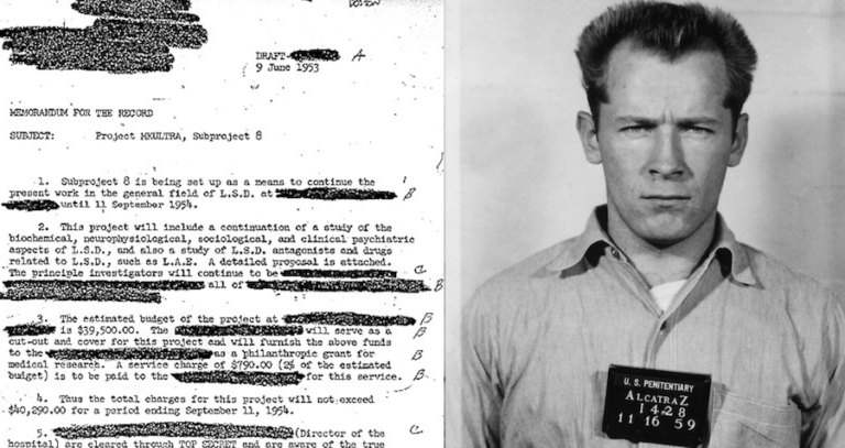 James Whitey Bulger And Mk Ultra Document