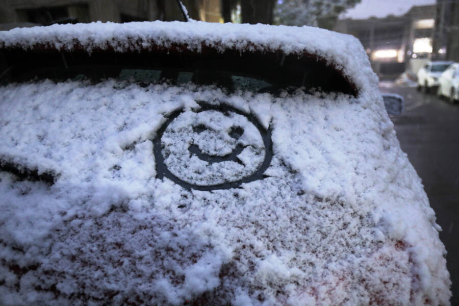 Snow Drawing