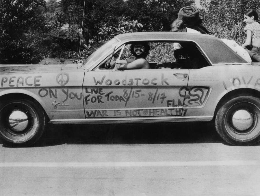 Woodstock Peace Car