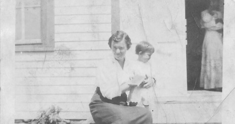 Esther Hoeffner And Her Mother