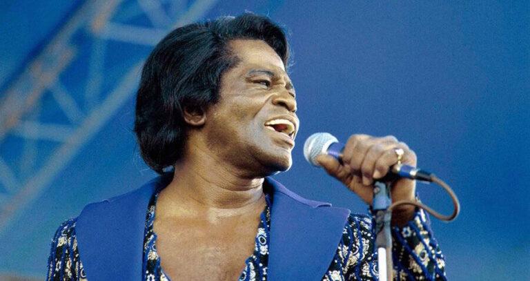 James Brown Performing