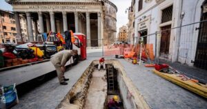 Pantheon Sinkhole Construction