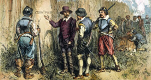 Painting Of John White And Tree