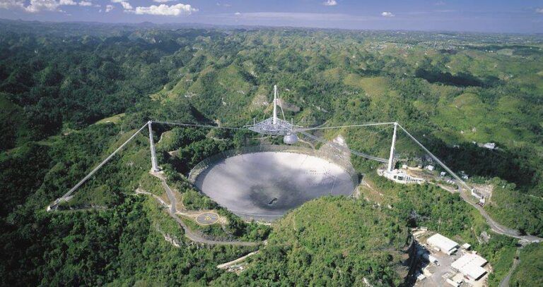 Arecibo Observatory From Above