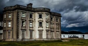 Loftus Hall During A Storm