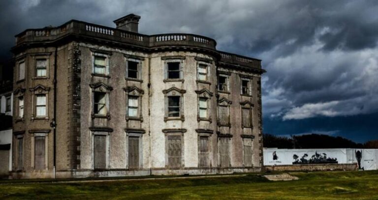 Loftus Hall During A Storm