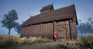 Reconstructed Viking Temple
