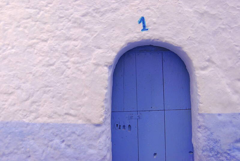 Chefchaouen Blue Door 