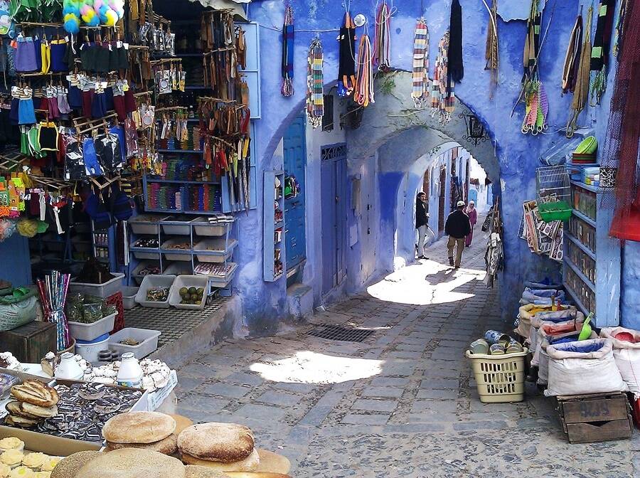 Morocco's 'Blue City' Streets