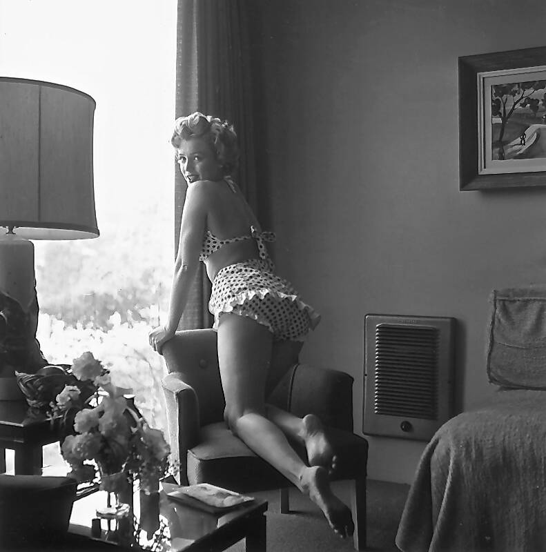 Marilyn Monroe By The Window