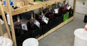 Jugs Of Illegal Wine