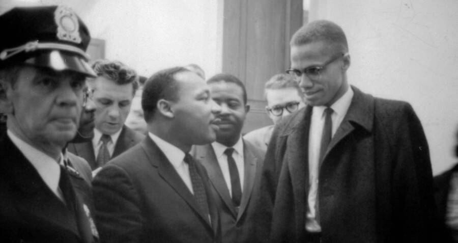 King And Malcolm X In 1964