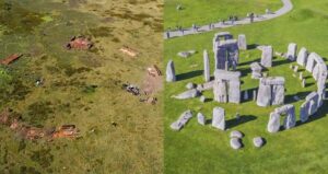 Stonehenge Before And After