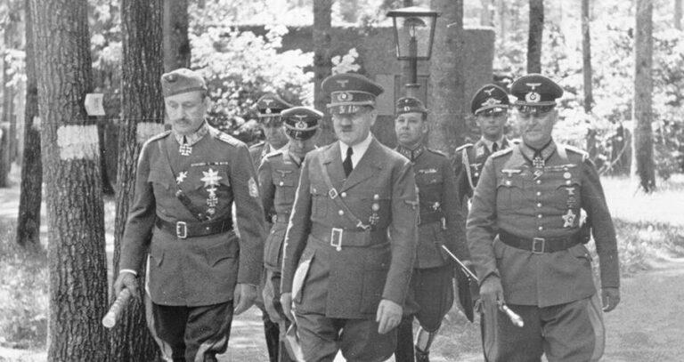 Hitler Outside Lair