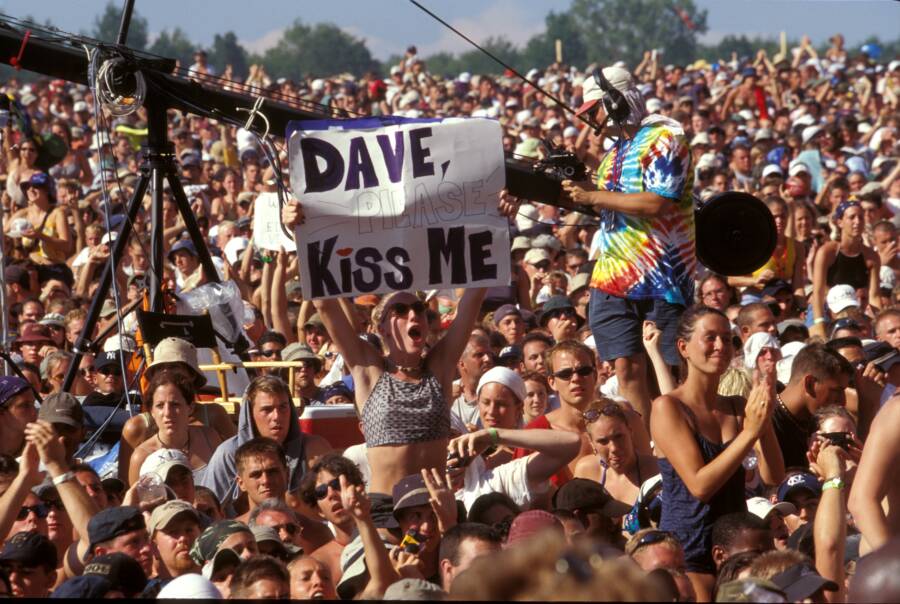 Kiss Me Sign At Woodstock 99