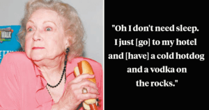 Betty White Hotdog Quote