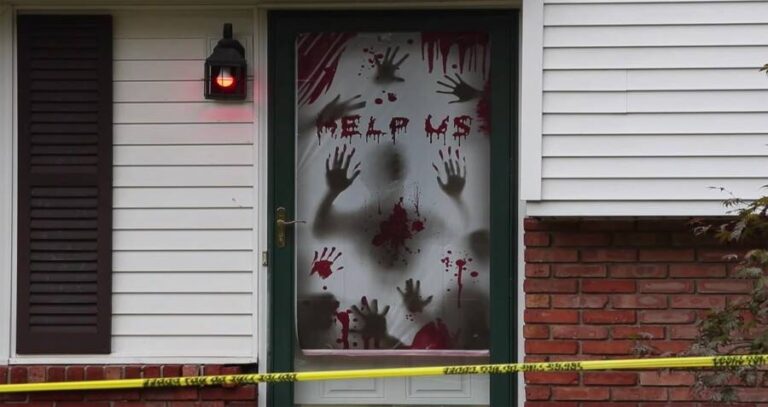 Halloween Murder Decorations