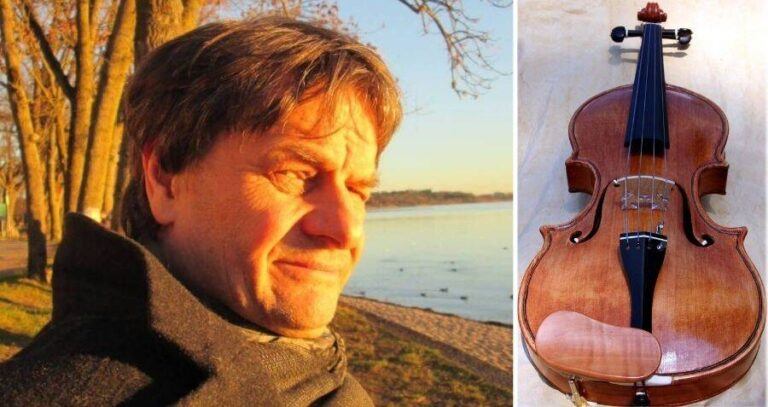 Bernard Raymond Von Bredow And Violin