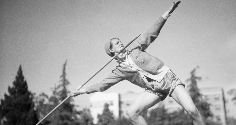 Babe Didrikson Javelin Throw