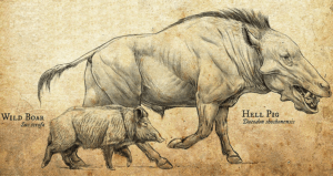 Hell Pig Illustration