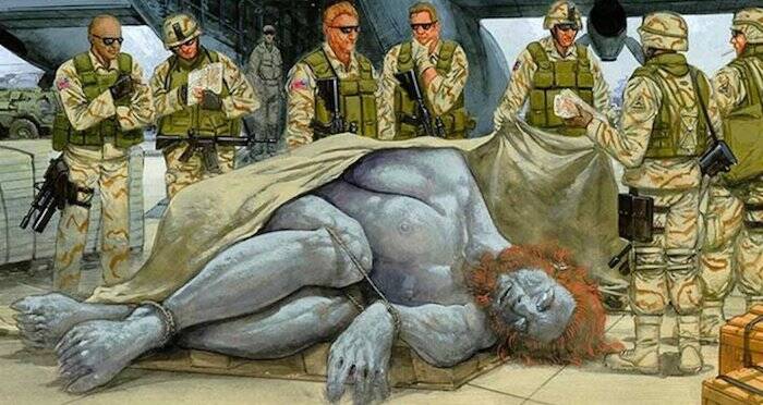 Kandahar Giant Killed Illustration