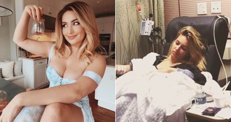 Stephanie Matto Smiling And Hospitalized