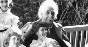 Einstein With Young Girls