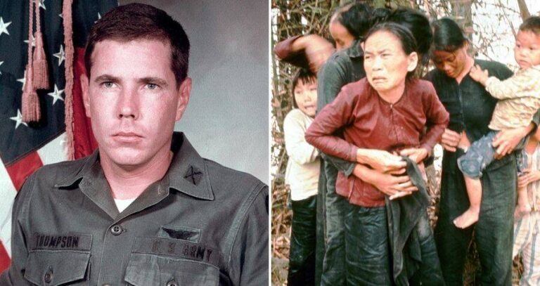 Hugh Thompson With The My Lai Massacre