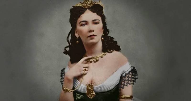 Cora Pearl Colorized