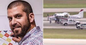 Darren Harrison Plane Landing