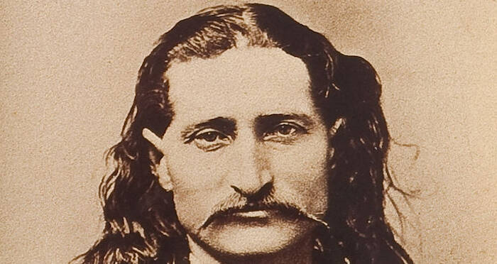 Portrait Of Wild Bill Hickok
