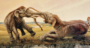 Mastodon Battle Illustration