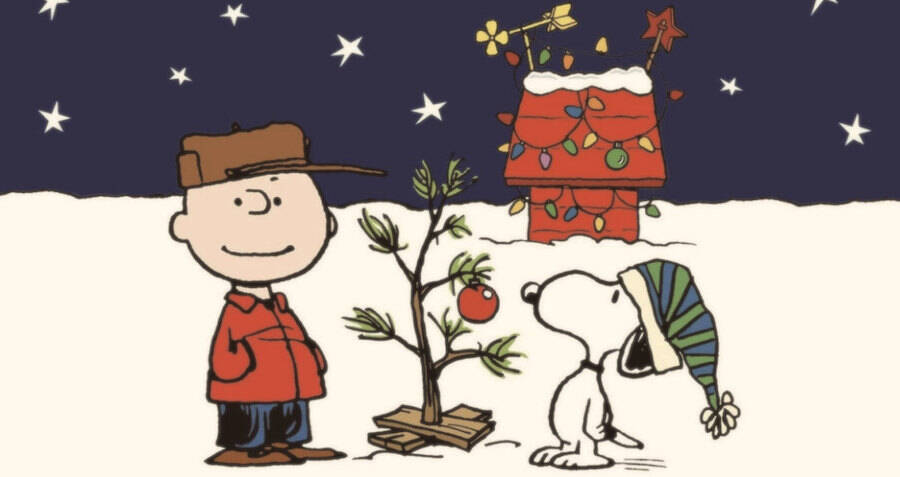 A Charlie Brown Christmas Scene