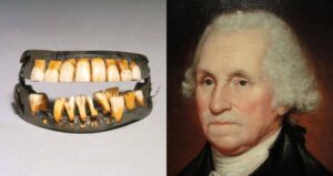 George Washington Teeth Alongside George Washington