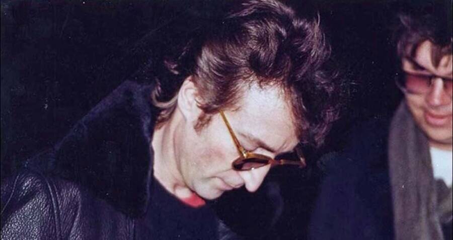John Lennon And Mark David Chapman