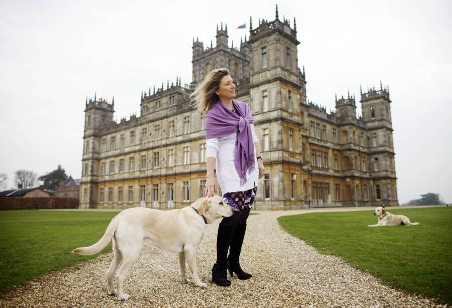 Lady Carnarvon Highclere Castle