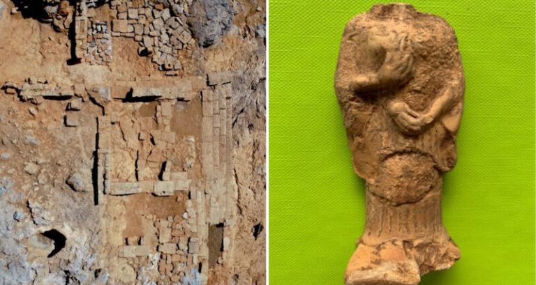 Temple Of Demeter And Artifact