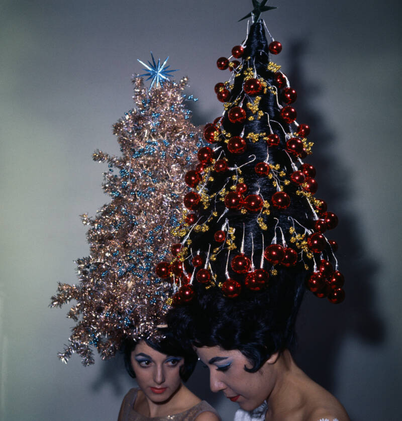 Christmas Tree Hairstyles