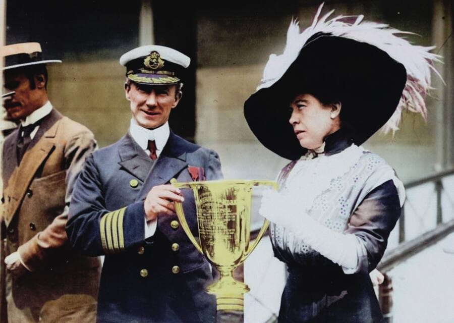 Captain Rostron And Molly Brown