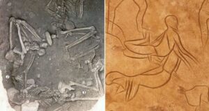 Sacrifice Victims Alongside Rock Art Featured